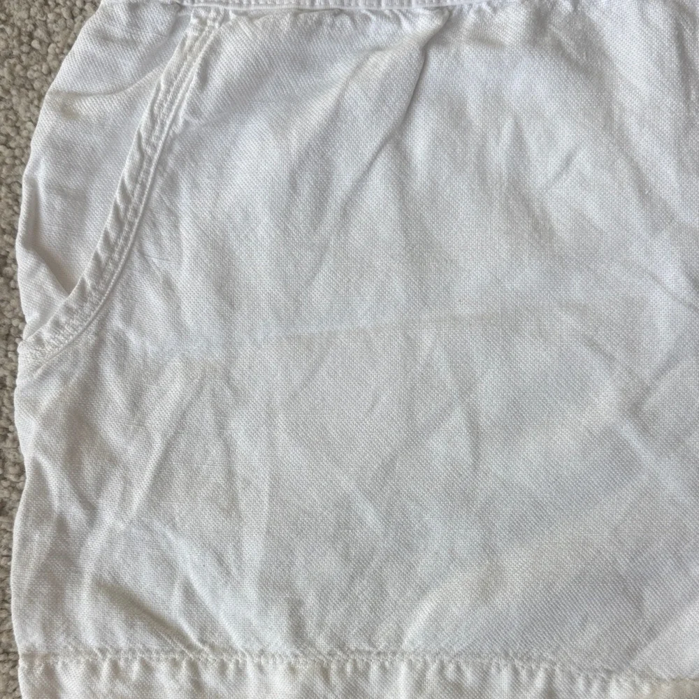 James Perse White 100% Cotton Drawstring Shorts - Women’s Size 8 / 3